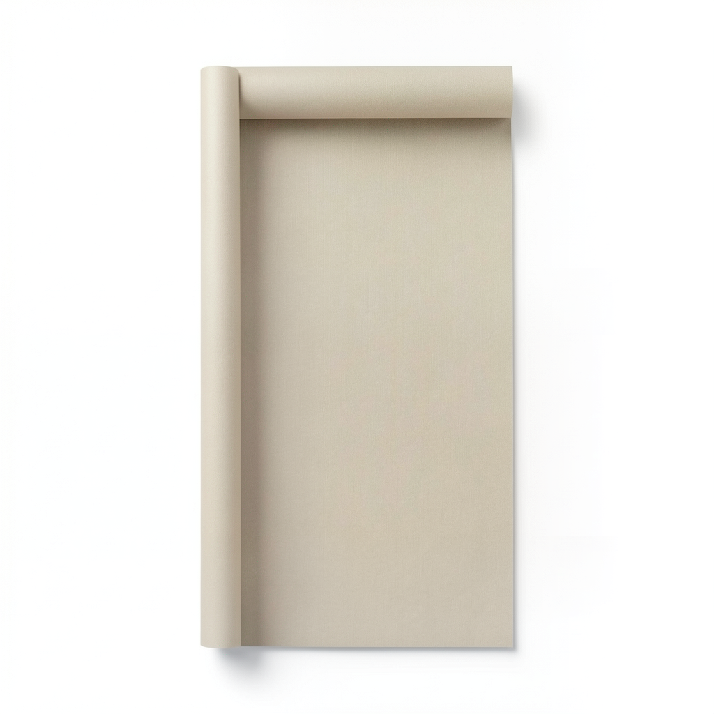 ورق جداري تصميم سادة لون بيج 0.53 م × 10 م، موديل 18253
