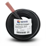 150 sq mm Stranded Copper Wire, 450/750V, PVC 70°C Insulation, Black | Asharqiyah Cables Company for Industry