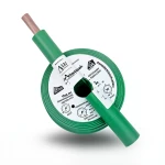سلك كهرباء مجدول 10 مم2 450/750 فولت نحاس عزل PVC 70°C لون أخضر | شركة كابلات الشرقية للصناعة