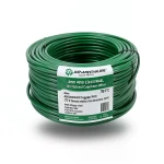 4mm Stranded Electrical Wire 450/750V Copper PVC 70°C Green | Asharqiyah Cables Company for Industry