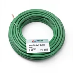 6mm Stranded Copper Wire 450/750V PVC 70°C Insulated Green | Asharqiyah Cables Company for Industry