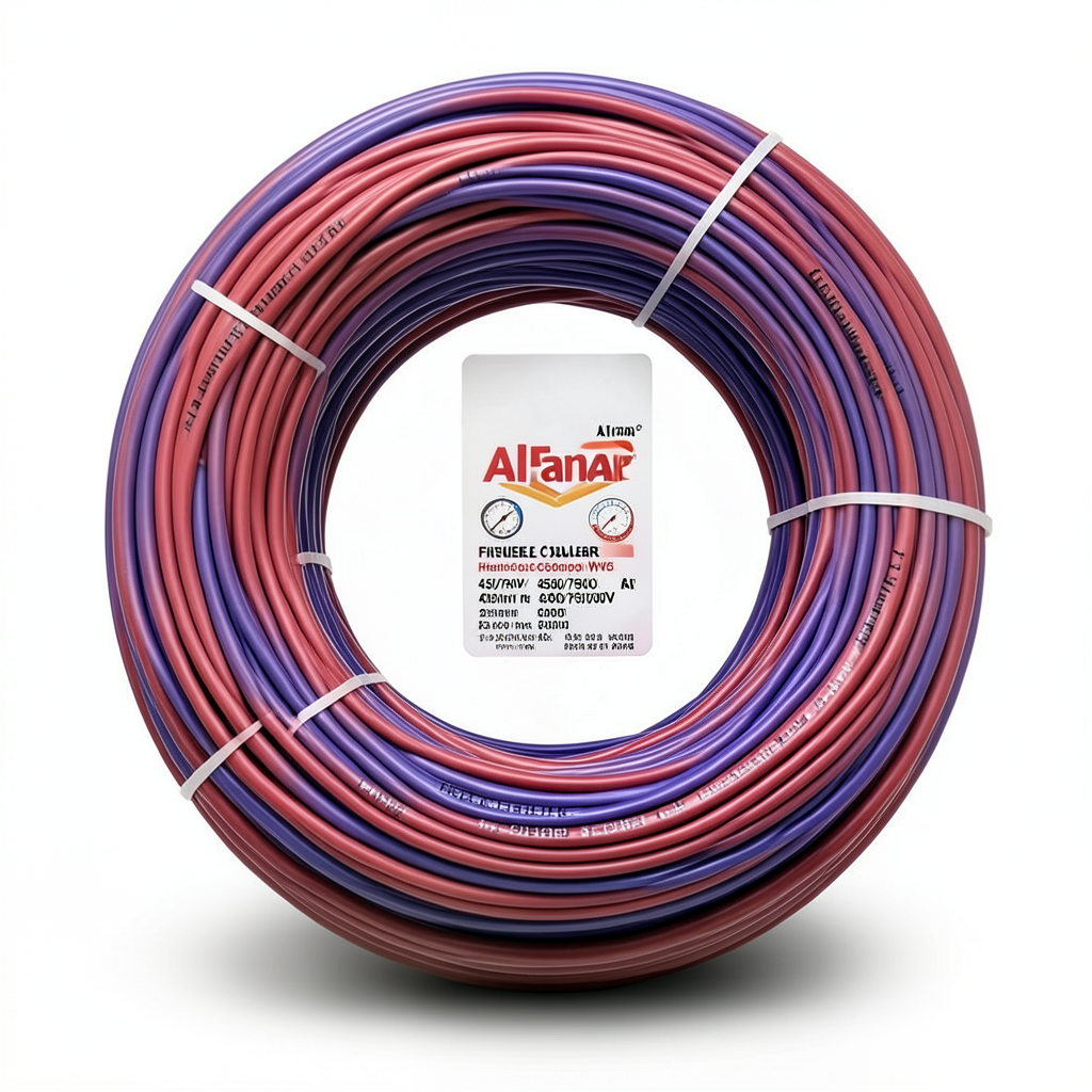 Flexible Copper Wire 450/750V, 25mm Size, 300 ft Coil, Heat Resistant PVC | Al Fanar