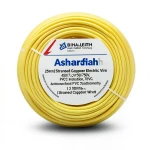 لفة سلك كهرباء نحاس مجدول 25 مم2 450/750 فولت، عزل PVC 70°C، لون أصفر | شركة كابلات الشرقية للصناعة