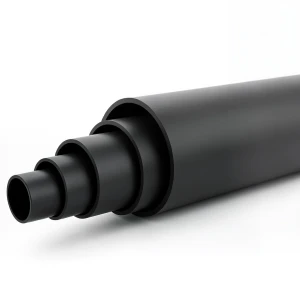 مواسير HDPE ضغط 12.5 بار PE 80 قطر خارجي 250 مم SDR 9 لون اسود