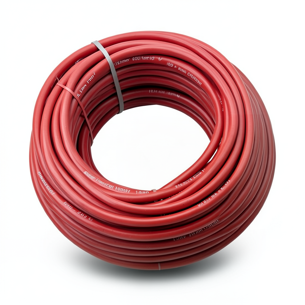 سلك نحاس شعر معزول PVC، مقاس 185 mm، 600/1000 فولت، لون أحمر | شركة الفنار