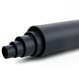 أنابيب بلاستيك HDPE ضغط 10 بار [PE 80] قطر خارجي 560 مم SDR 11 لون أسود