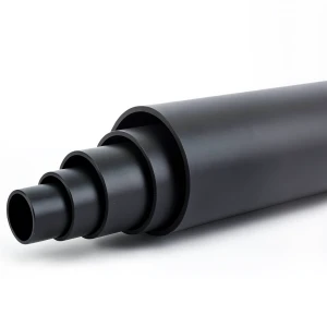 HDPE Pipe Pressure 15.3 Bar PE 80 OD 225 mm SDR 7.4 Black