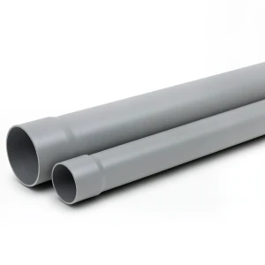 UPVC Pipe for Sewerage Systems SDR 26 Outside Diameter 75 mm Thickness 2.9 mm Gray Color