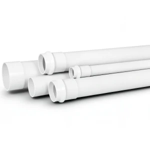مواسير بلاستيك UPVC SDR 41 مقاس 250 مم سماكة 7.1 مم لون أبيض