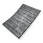 Hot Rolled Black Steel Expanded Metal Mesh Thickness 2.8 mm Width 2.44 m Length 6 m