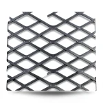 Hot Rolled Black Steel Expanded Metal Mesh Thickness 3 mm Width 2.44 m Length 2 m