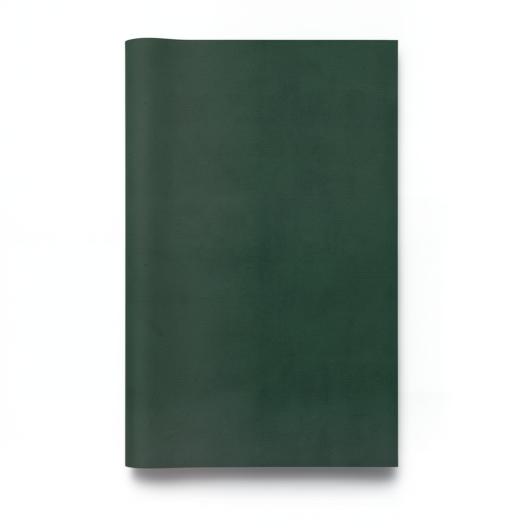 Dutch Plain Wallpaper 10m x 0.53m, Dark Green, Model 17935