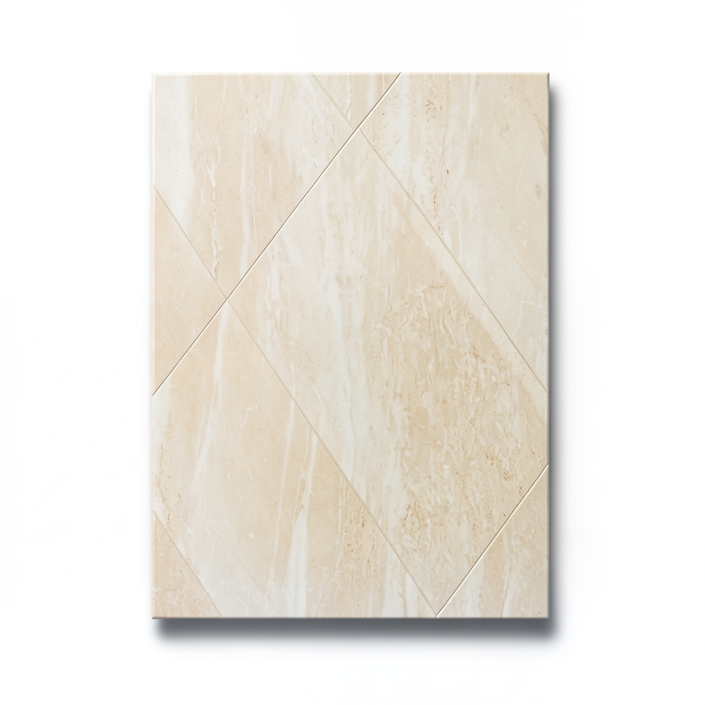 Polish Porcelain Floor Tiles 160x80 cm, Biege, Star Flakes Model