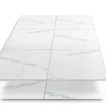 بلاط أرضيات بورسلين 80×160×0.9 سم، أبيض، موديل Ray