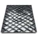 Hot Rolled Expanded Metal Sheet Flattened 3.8 mm Thickness, Size 2.44×6 m