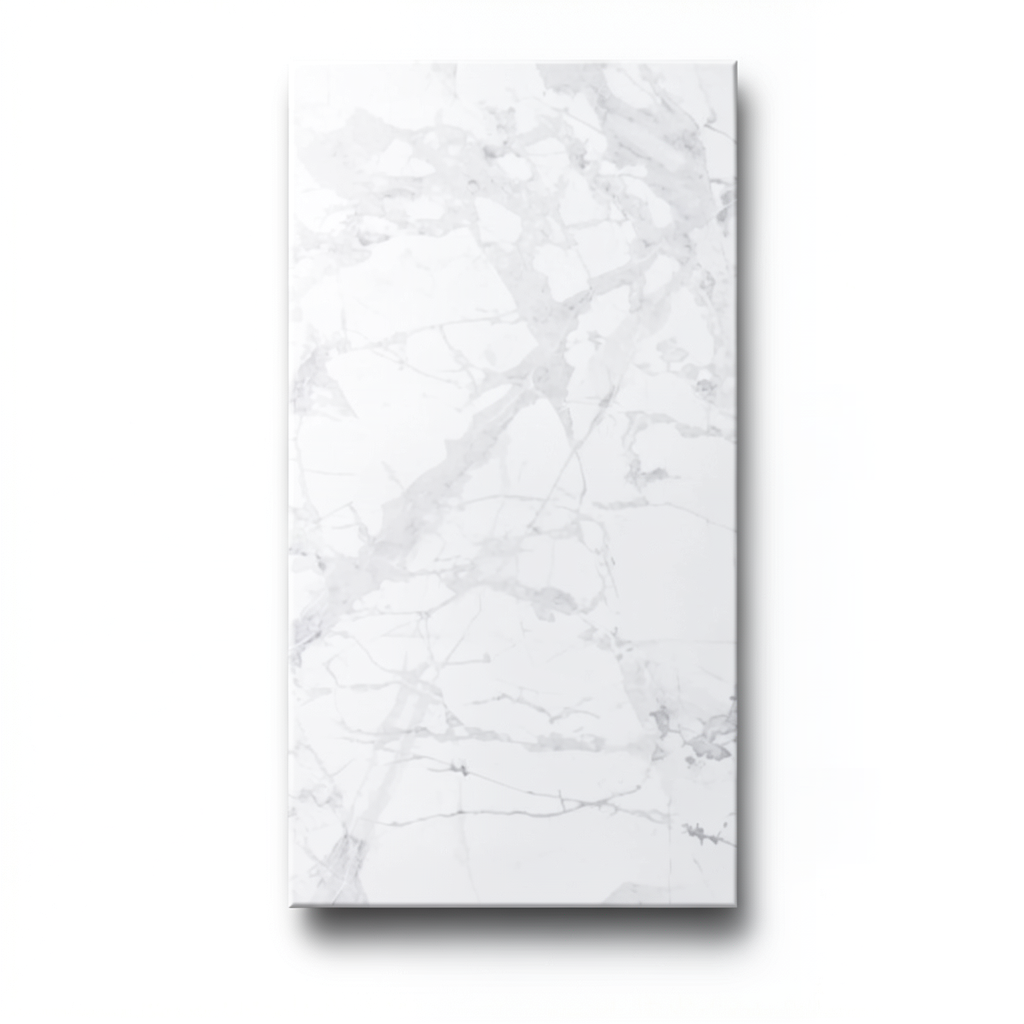 ارضيات بورسلان اماراتي 0.6×120×260 سم ابيض، موديل Luce