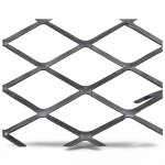 Hot Rolled (Black) Steel Expanded Metal Mesh Thickness 2.8 mm Width 2.44 M Length 5 meter
