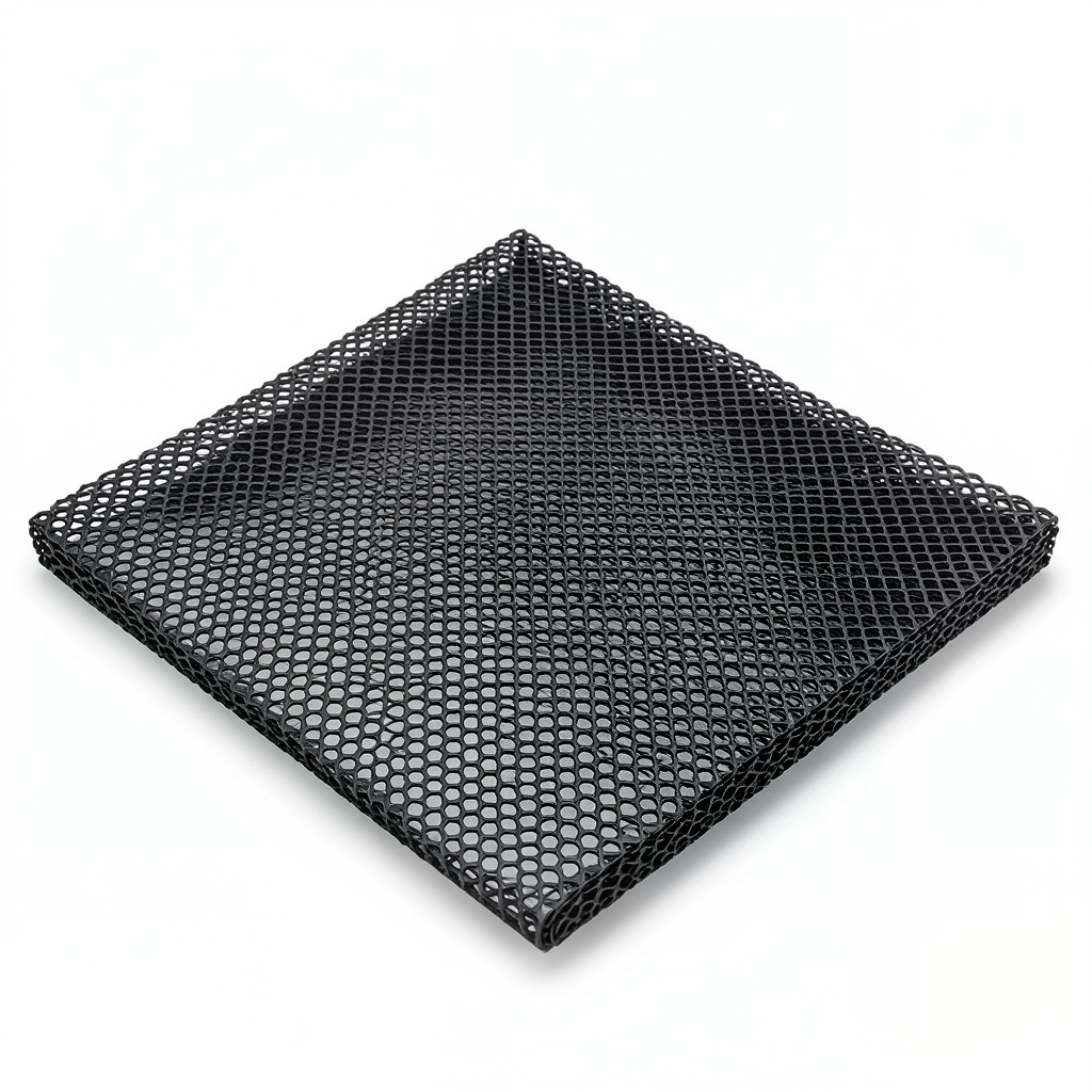 Hot Rolled Black Steel Expanded Metal Mesh Thickness 3 mm Width 2.44 M Length 1 M