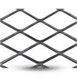 Hot Rolled Black Steel Expanded Metal Mesh Thickness 3 mm Width 2.44 m Length 2 m