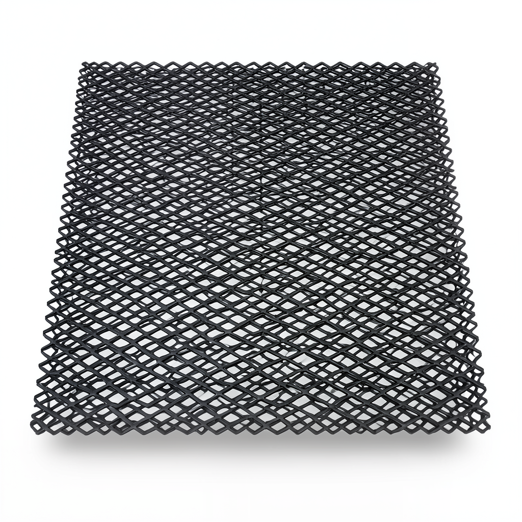 Hot Rolled Black Steel Expanded Metal Mesh Thickness 3 mm Width 2.44 M Length 3 m