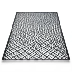Hot Rolled Black Steel Expanded Metal Mesh Thickness 3 mm Width 2.44 M Length 4 M