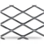 Hot Rolled Black Steel Expanded Metal Mesh Thickness 3 mm Width 2.44 m Length 2 m
