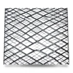 Hot Rolled Black Steel Expanded Metal Mesh Thickness 3 mm Width 2.44 M Length 3 m