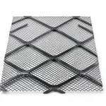 Hot Rolled Black Steel Expanded Metal Mesh Thickness 3 mm Width 2.44 m Length 7 m