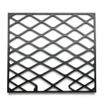 Hot Rolled Black Steel Expanded Metal Mesh Thickness 3.8 mm Width 2.44 m Length 1 m