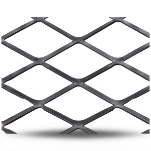 Hot Rolled Black Steel Expanded Metal Mesh Thickness 3 mm Width 2.44 m Length 5 m