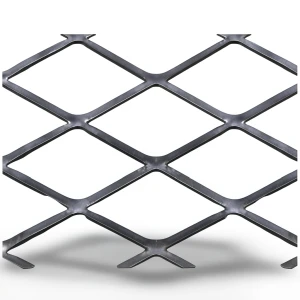 Hot Rolled Black Steel Expanded Metal Mesh Thickness 3 mm Width 2.44 m Length 6 m
