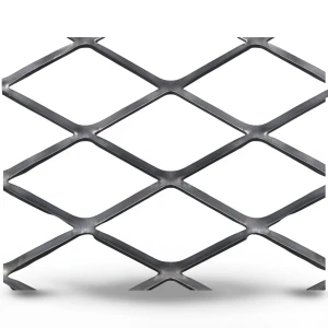 Hot Rolled Black Steel Expanded Metal Mesh Thickness 3 mm Width 2.44 m Length 7 m