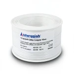 سلك نحاس مجدول 1.5 مم²، 450/750 فولت، عزل PVC 70°C، لون أبيض | شركة كابلات الشرقية للصناعة