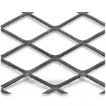 Hot Rolled Expanded Metal Mesh Tejari Shape Thickness 3.8 mm Size 2.44×4 m