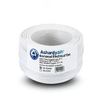 لفة سلك كهرباء نحاس مجدول 6 مم 450/750 فولت، معزول PVC 70°C، لون أبيض | شركة كابلات الشرقية للصناعة