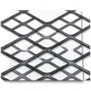Hot Rolled Expanded Metal Sheet Flattened 3.8 mm Thickness, Size 2.44×6 m