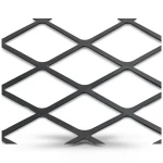 Hot Rolled Flattened Expanded Metal Thickness 3.8 mm Width 2.44 m Length 7 m