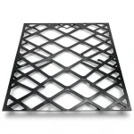 Hot Rolled Expanded Metal Sheet Flattened 3.8 mm Thickness, Size 2.44×6 m