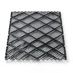 Hot Rolled Flattened Expanded Metal Thickness 3.8 mm Width 2.44 m Length 7 m
