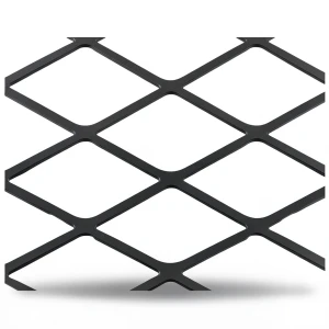 شبك بقلاوة حديد مدرفل على الساخن تخانة 4.8 مم مقاس 2.44×1 متر تصميم تجاري