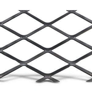 Hot Rolled Expanded Mesh 4.8 mm Thickness 2.44×2 m, Black Steel