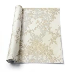 Classic Wallpaper 10m Length, 0.73m Width, Light Beige