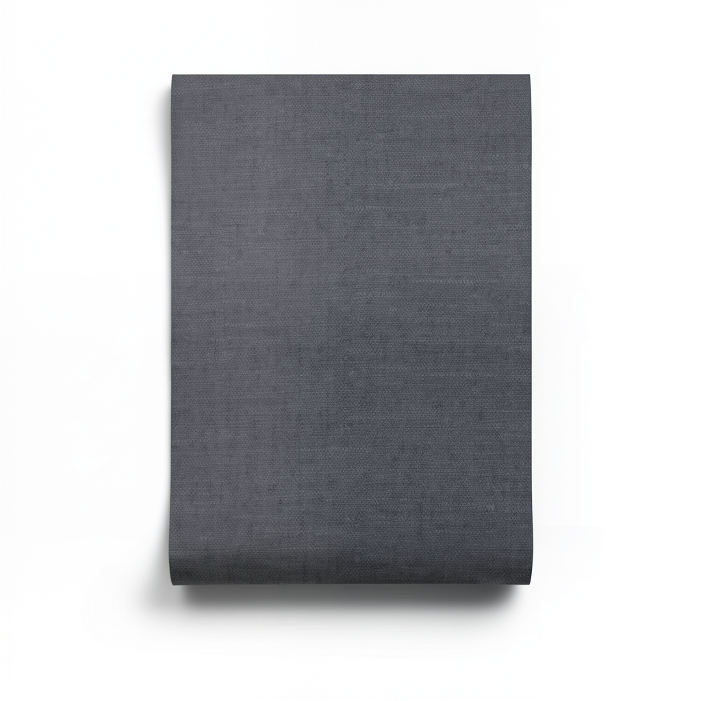 Dutch Plain Wall Covering 10 m x 0.53 m Dark Gray, Model 221165