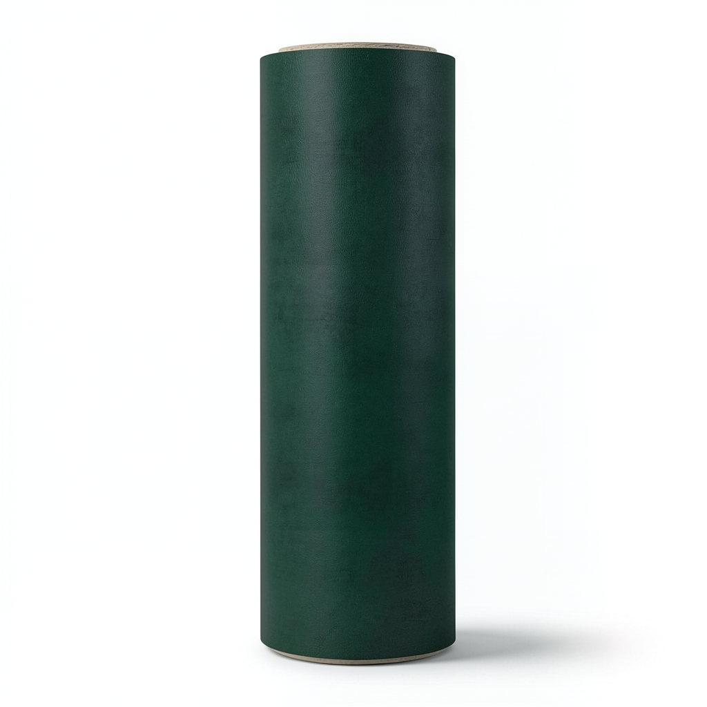 Dutch Plain Wallpaper 10m x 0.53m, Dark Green, Model 17935