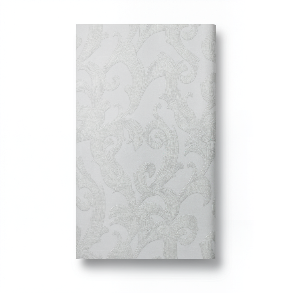 Classic Wallpaper Length 10m, Width 0.73m, Pale Gray Color