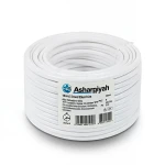 16mm2 Stranded Electric Wire 450/750 Volts Copper Conductor PVC 70°C Insulated White | Asharqiyah Cables Company for Industry