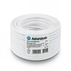 سلك كهرباء نحاس مجدول 16 مم2 450/750 فولت معزول PVC 70°C لون أبيض | شركة كابلات الشرقية للصناعة