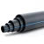أنابيب HDPE ضغط 12.5 بار PE 80 قطر خارجي 225 مم SDR 9 أسود مع خط أزرق - Image 1