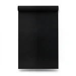 Plain Wallpaper Black 10m x 0.53m, Model 17936