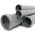 UPVC Plastic Pipe Underground Sewerage SDR 34 Size 110 mm Thickness 3.8 mm Gray - Image 1
